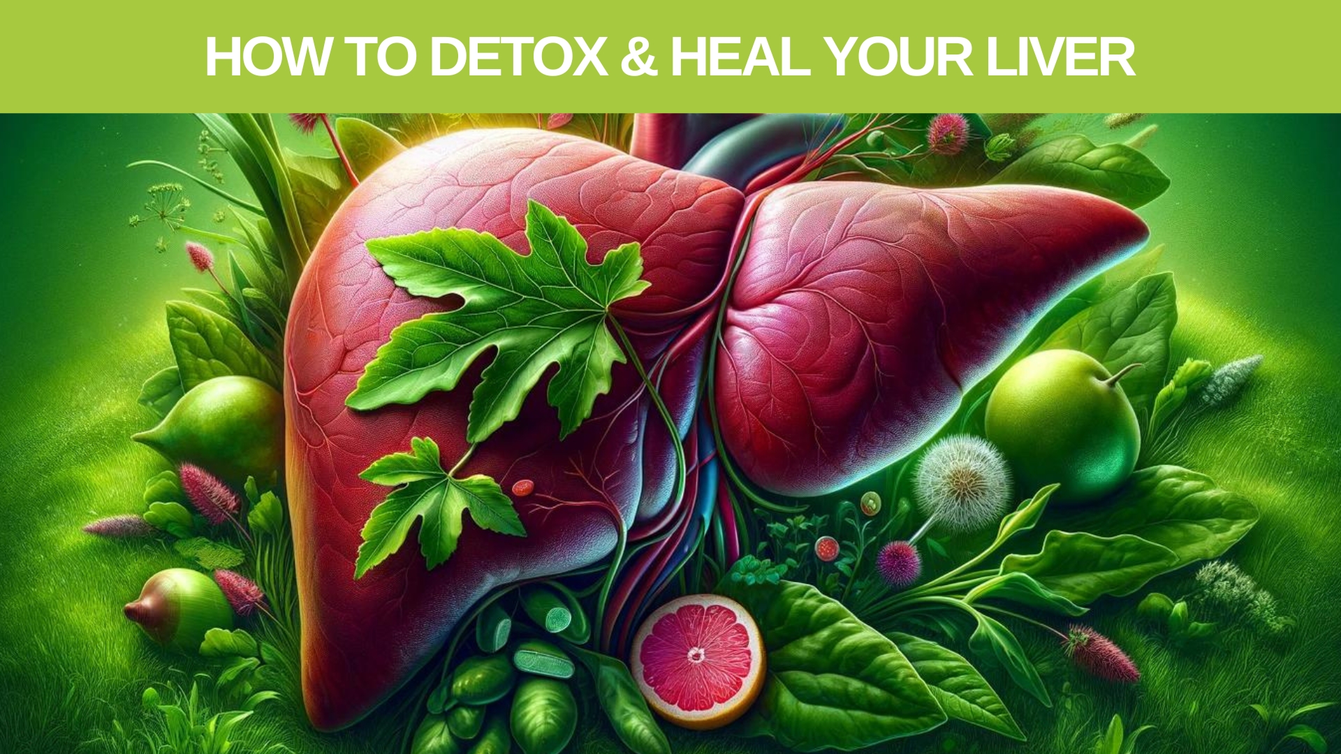 How To Detox & Heal Your liver with Foods and Herbal Medicines