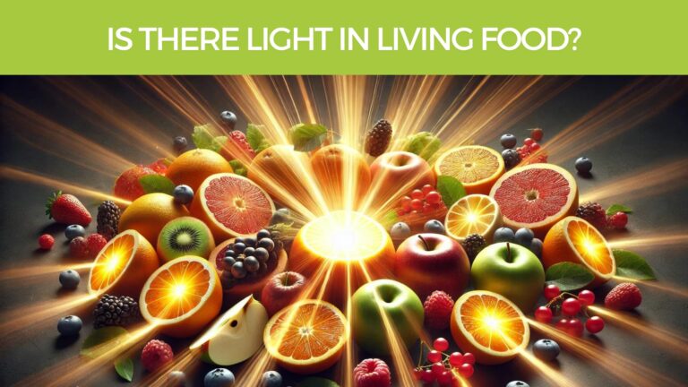 Is There Light in Living Food