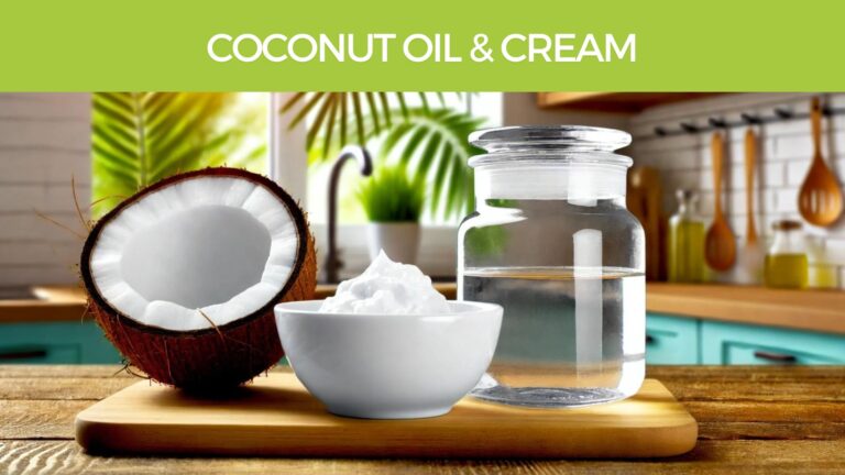 Coconut oil and cocnut Cream for killing candida