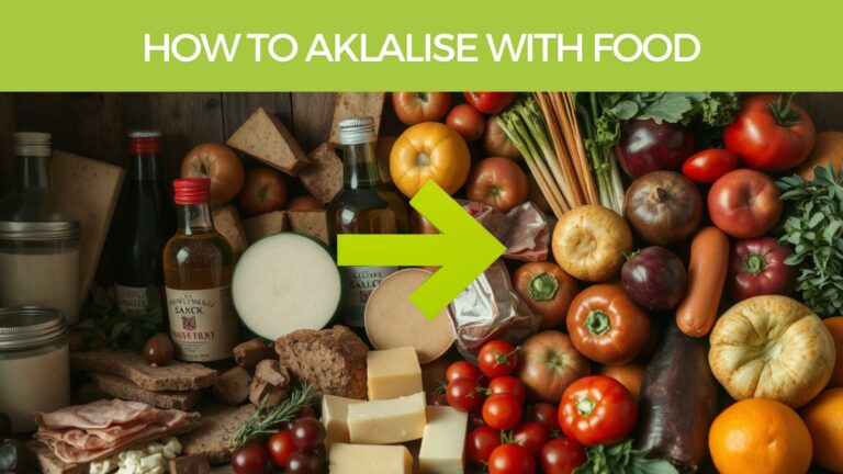 How To Aklalise your body with alkaline diet and food