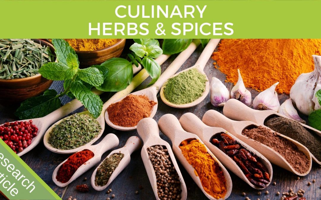 Culinary Herbs And Spices Are Superfoods Brett Elliott