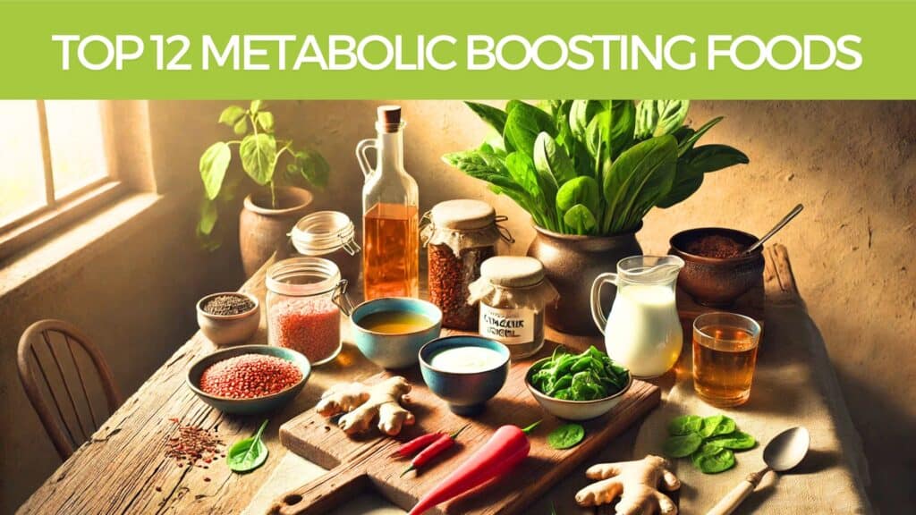 Top 12 Metabolic boosting foods