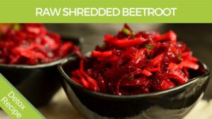 raw shredded beetroot recipe