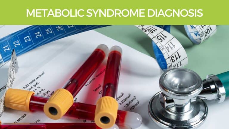 Metabolic syndrome diagnosis defined